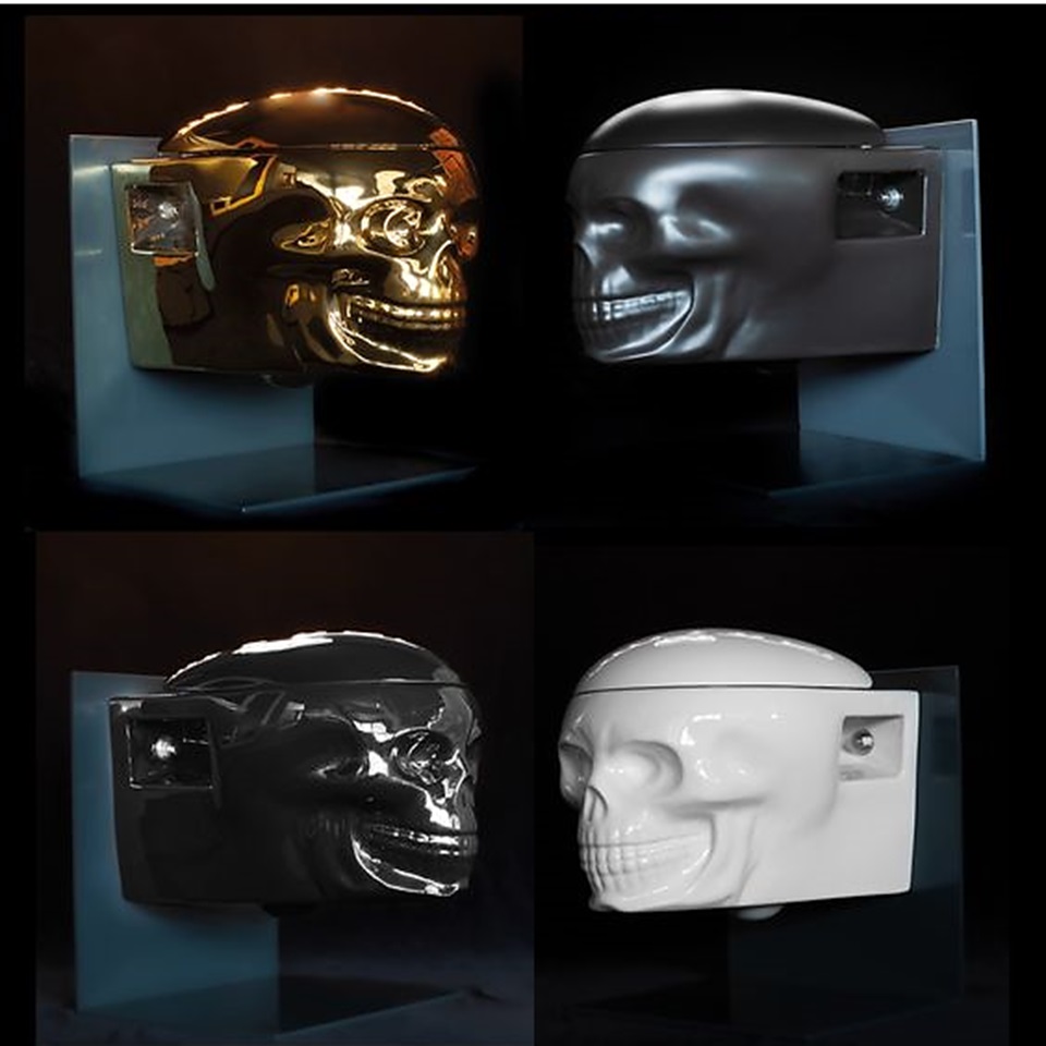 Bộ sưu tập nhà vệ sinh Halloween, Halloween skull toilet, Bồn cầu đầu lâu /Page 